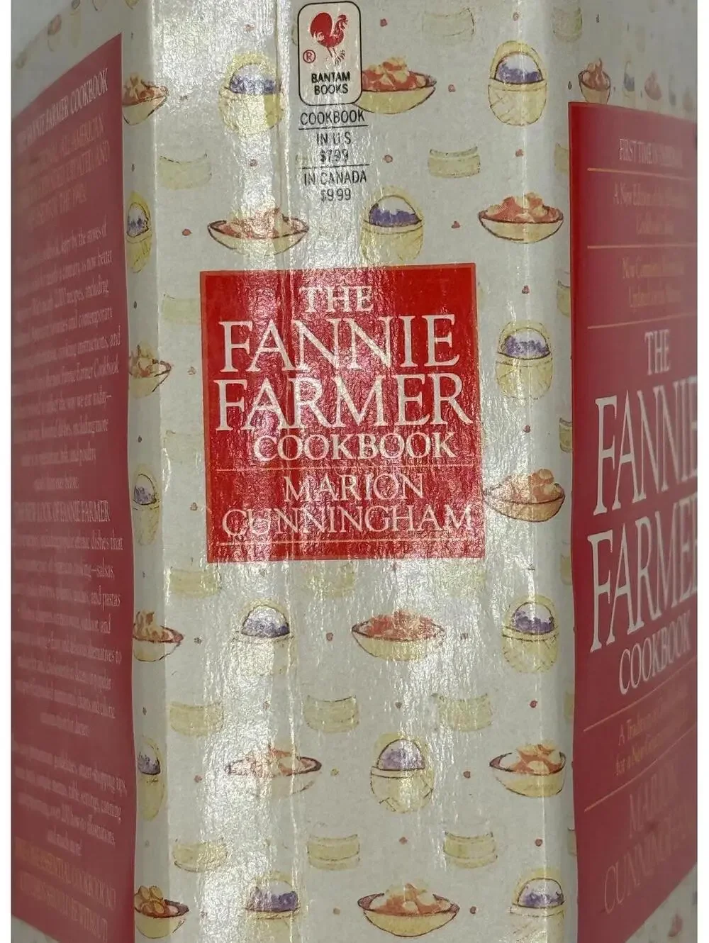 Vintage Fannie Farmer Cookbook, 1994 Paperback Edition
